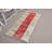 Handcrafted Vintage Turkish Rug in  Red and Beige with Unique Floral Detailing