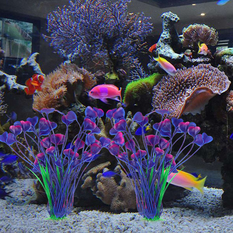 Décoration d'aquarium Derolus, Mauve