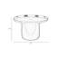 Table basse en aluminium Shiny Bomb