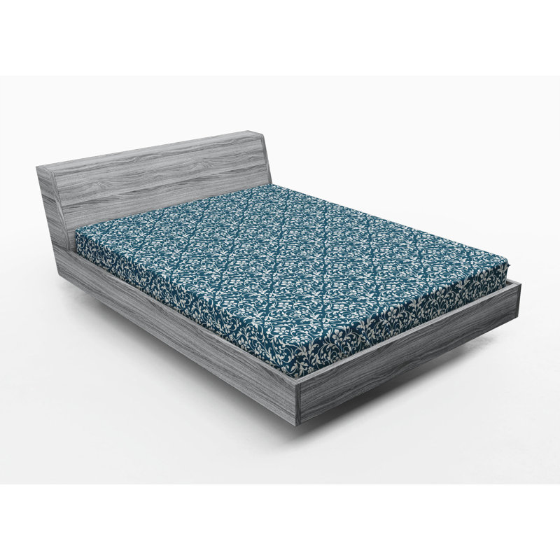 Microfiber Damask Fitted Sheet, Full Fitted Sheet