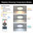 7 Inch Wireless Flush Mount Ceiling Light - 3CCT Dimmable LED With Motion Sensor & Remote