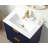 24" Modern Free-Standing Single Bathroom Vanity With Ceramic Top-1839029665