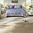 Comfortable Cotton Reversible Bedding Set, Boho Style For Home