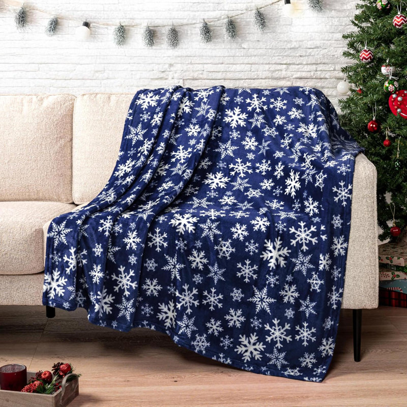 Christmas Throw Snowflake