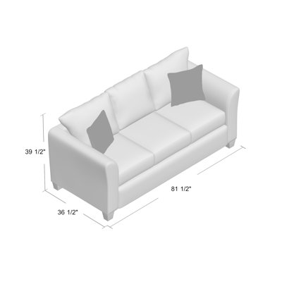 Aniki Upholstered 81.5'' Sofa