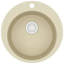 Zadie Granite Kitchen Sink Single Basin Round-66131905