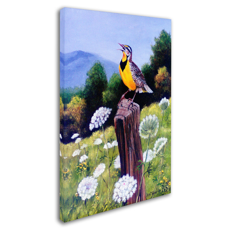 Dugazon «Meadowlark», reproduction sur toile tendue, H 47 po x l 30 po