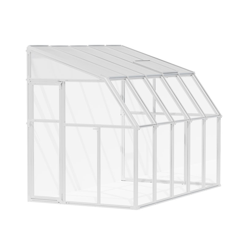 Rion 6.5 Ft W x 10.5 Ft D Greenhouse, 247cm H x 196cm W x 322cm D