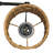 Asiel 65'' Dimmable Black Industrial Tree Floor Lamp with 3 Bulbs Included