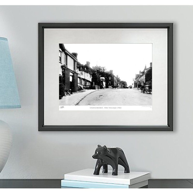 Staplehurst, The Village 1903 by Francis Frith - Single Picture Frame Print, 28cm H x 36cm W x 2.3cm D