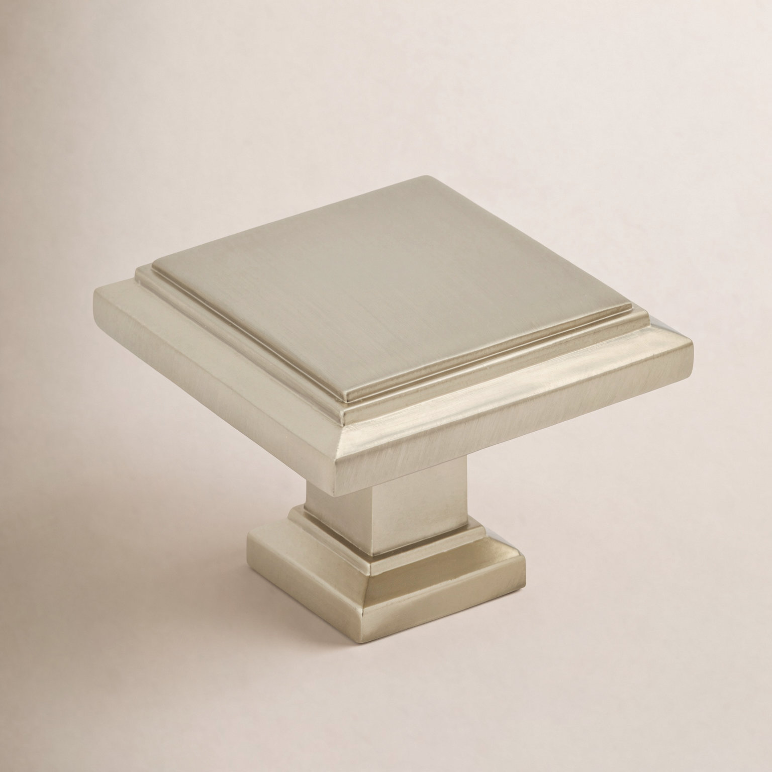 Appoint Square Cabinet Knob, Golden Champagne