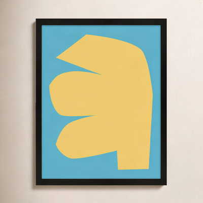 Blue Study 1 Print by Michael Kempen
