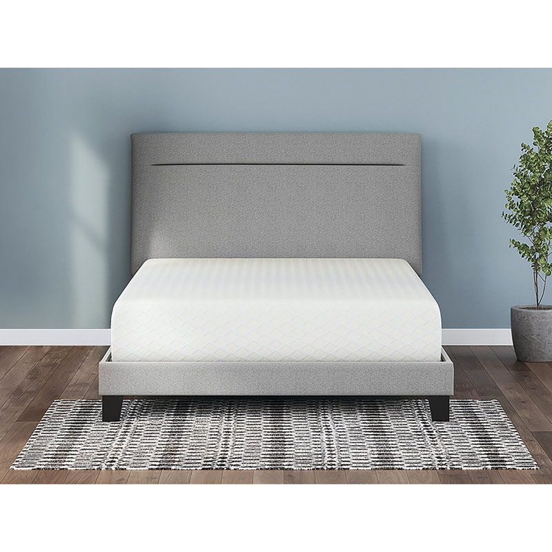 Contemporary White Full Size 12-Inch Memory Foam Mattress