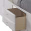 Grand lit plateforme avec rangement Amonte