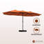 Parasol de marché 15 pi avec base-84304125
