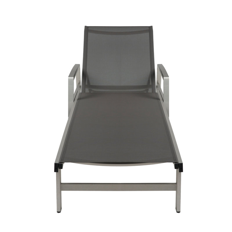 Méridienne Oaxton, Gris, 2