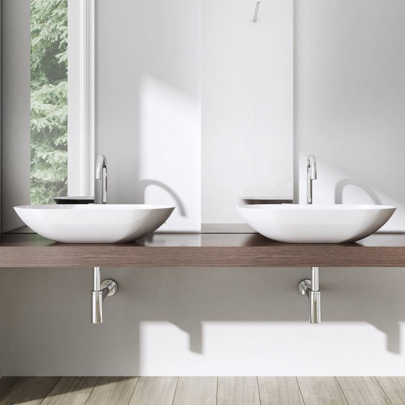 300mm x 600mm Dual Mount Engineered Stone Bathtub