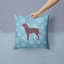 Coussin intérieur/extérieur en flocons d’hiver-32011315