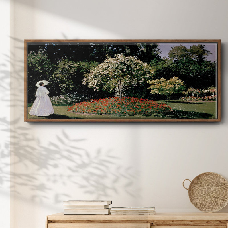 Monet - Toile encadrée, H 20 po x l 50 po