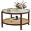 Table basse en rotin avec plateau en verre Bay Isle Home-1457620362-1458726306