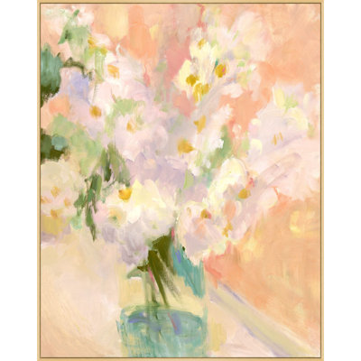 Orange Dream Framed Watercolour Painting Print Canvas
