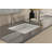 Badeloft 19.7" x 16.5" Stone Resin Undermount Ramp Bathroom Sink UB-04-M-G in Glossy White-71992042
