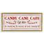 Cadre flottant rétro «Candy Cane Cafe» par Dogwood Portfolio-1058580968-1058580972