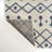 Keiaja Moroccan Beni Souk Cream/Navy Rug-1012116964