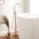 Nerin Floor Mounted Tub Filler with Diverter and Handshower