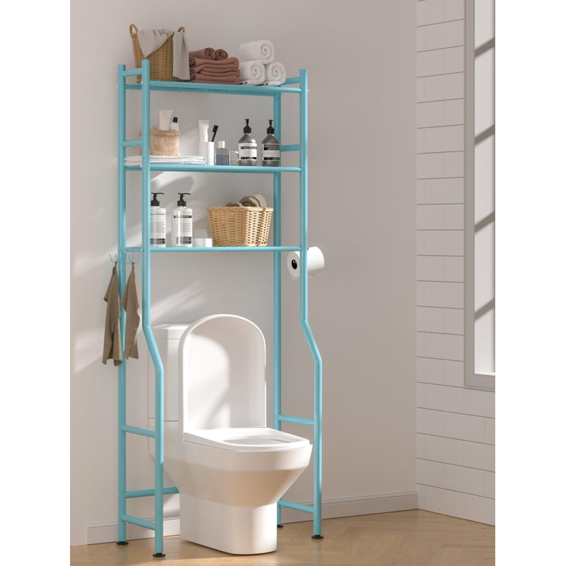 Rangement pour salle de bain Clancy, Noir,  H 60 po x l 26 po x P 11,8 po