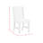 Windley Standard Height Dining Set In White-Rectangular Table And Chairs-103484925