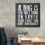  «Dog Love» par Erin Clark, art mural sur toile, 37 po x 37 po-243397867