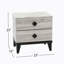 Table de chevet avec 2 tiroirs Smithson