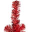 Pre-Lit Profile Artificial Tinsel Christmas Tree - Red-1421495240-1421495236