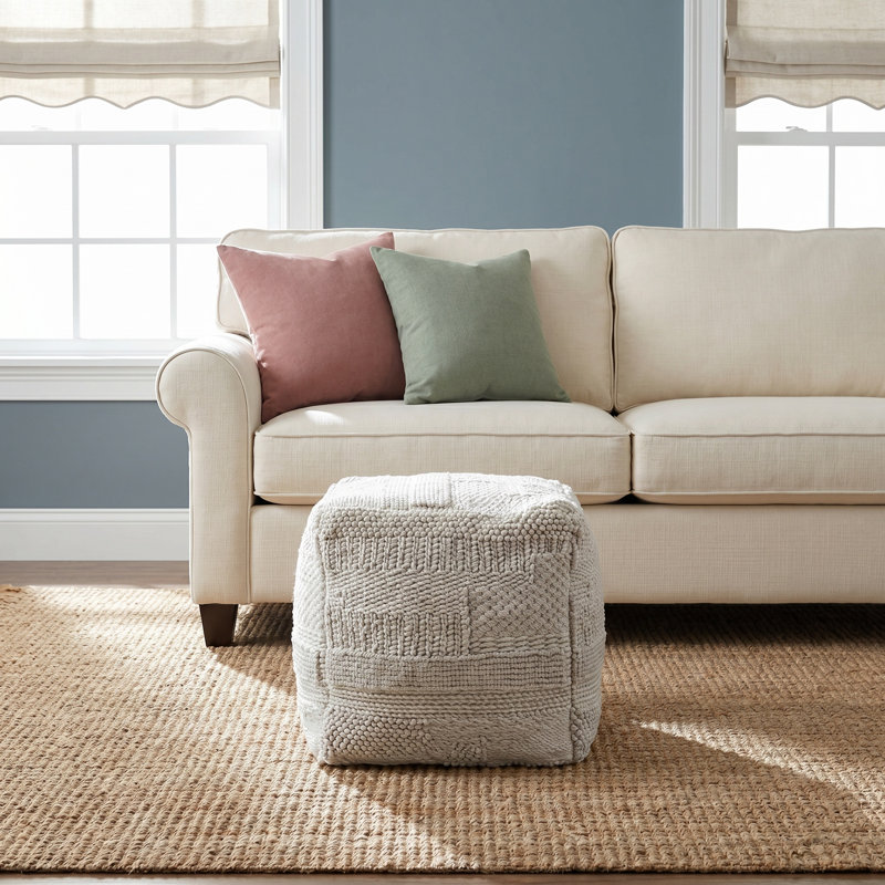 Upholstered Pouf