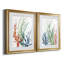 Océan jardin I - ensemble de 2 reproductions d'art encadrées-1264091675-1264091648-1327610810