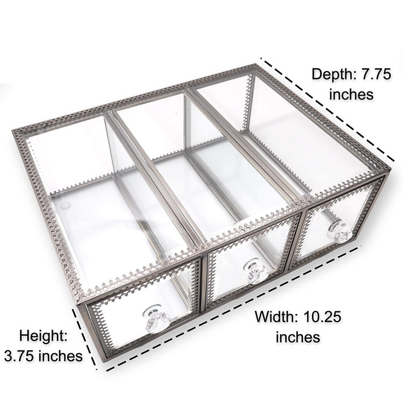 Metal Makeup Organizer