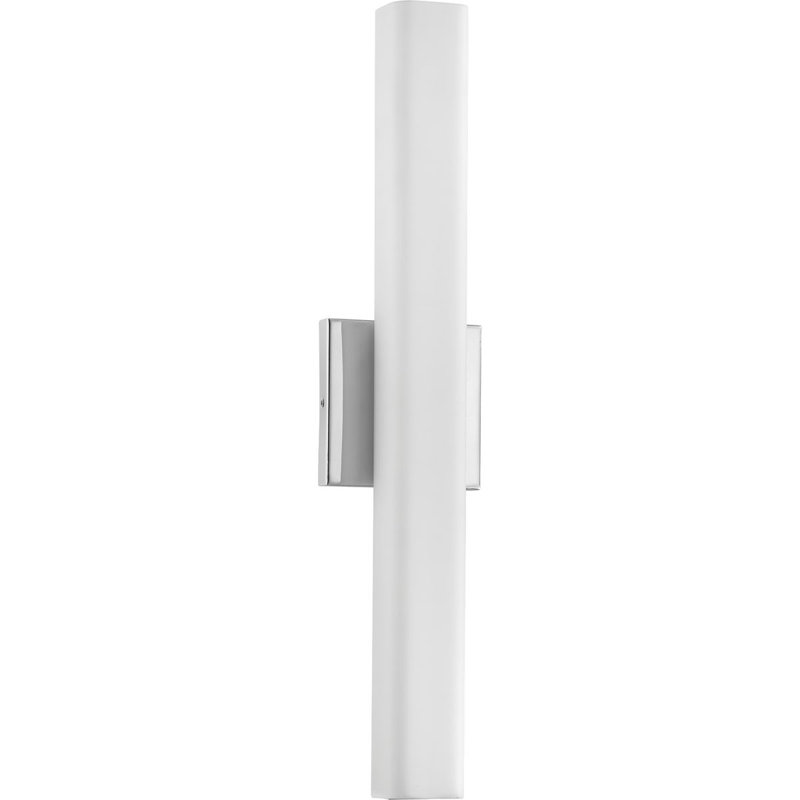 Fitzgerald Dimmable LED Bath Bar, Polished Chrome
