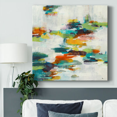 Toile tendue abstraite pastel abstrait V-Gallery URID12301-R