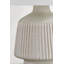 King Table Lamp in Aged Brass and Ceramic Coccon by Cortney Bishop