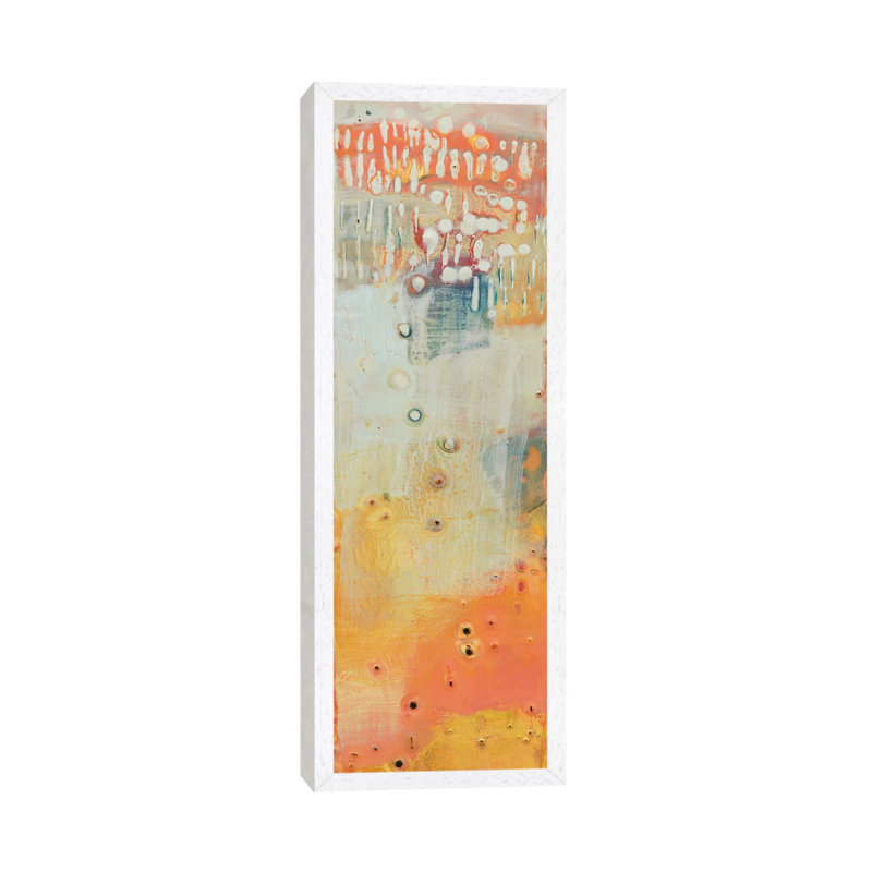 Reedy II by Sue Jachimiec - Panoramic Gallery-Wrapped Canvas Giclée on Canvas, 30.48 cm H x 91.44 cm W, White Floater Framed