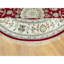 Tapis rond unique 8 pi x 8 pi Cemshid