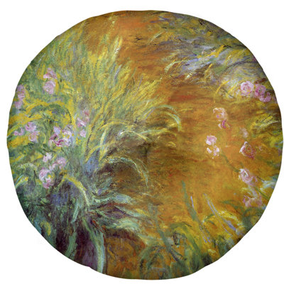 Path Round Floor Pillow