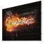 Guitare électrique abstraite Corwin - Impression sur métal-35926453-21970973