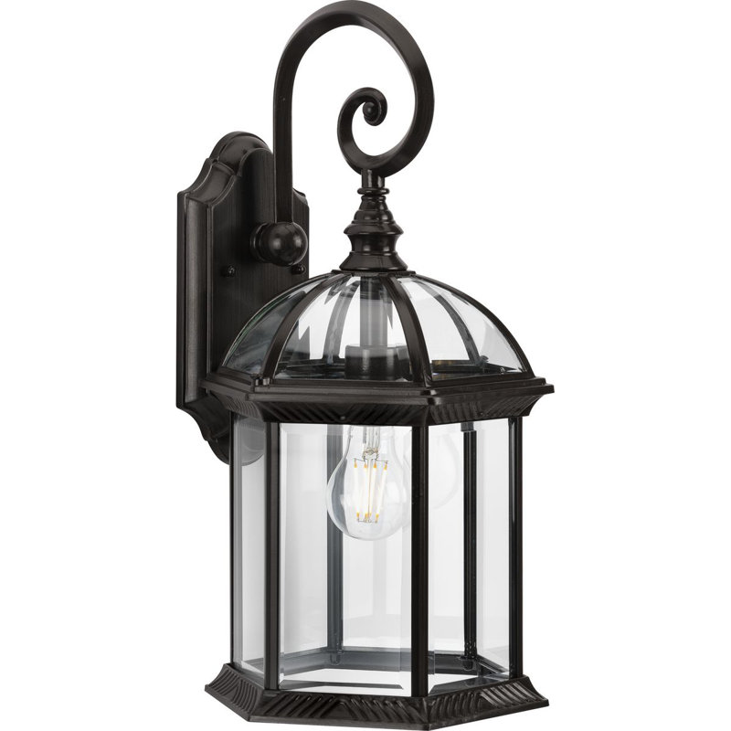 Wall Light, Antique Bronze, 18.12" H x 9.75" W x 9.50" D