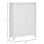 Armoire de rangement industrielle en acier avec portes doubles et tablettes réglables pour une organisation efficace