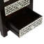 Table de chevet 3 tiroirs en bois