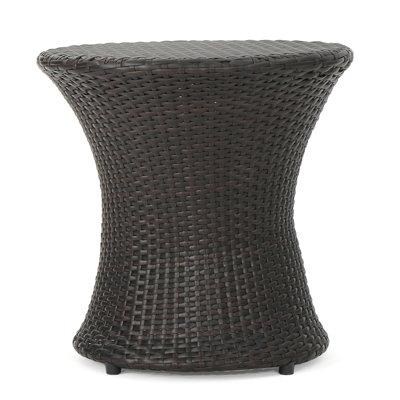 Table de bout de 19 po (sans plateau en verre), table de bout Kono