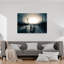 «Urban Ride Abstract Dramatic Modern City Landscape», reproduction d'art mural-6071423