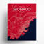Monaco City Map, impression-457650155-457650162